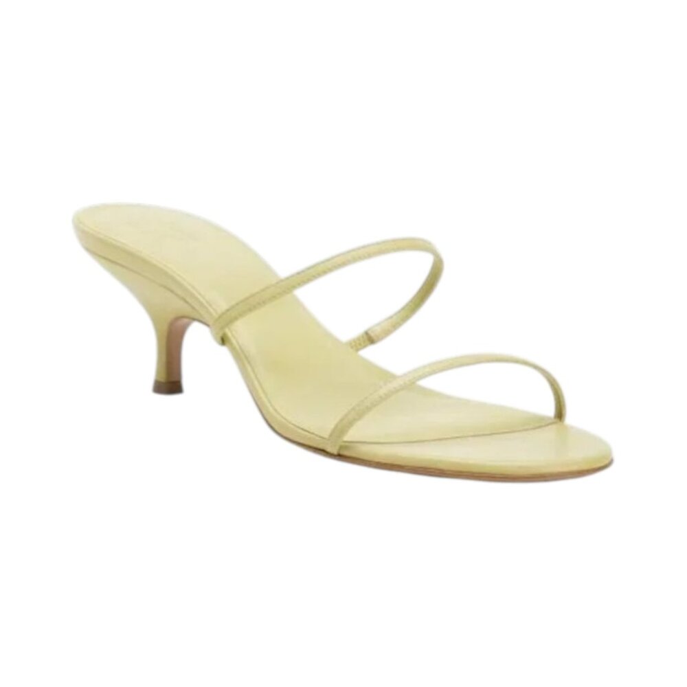 GIABORGHINI Made In Italy Leather Grace Heeled Sandals